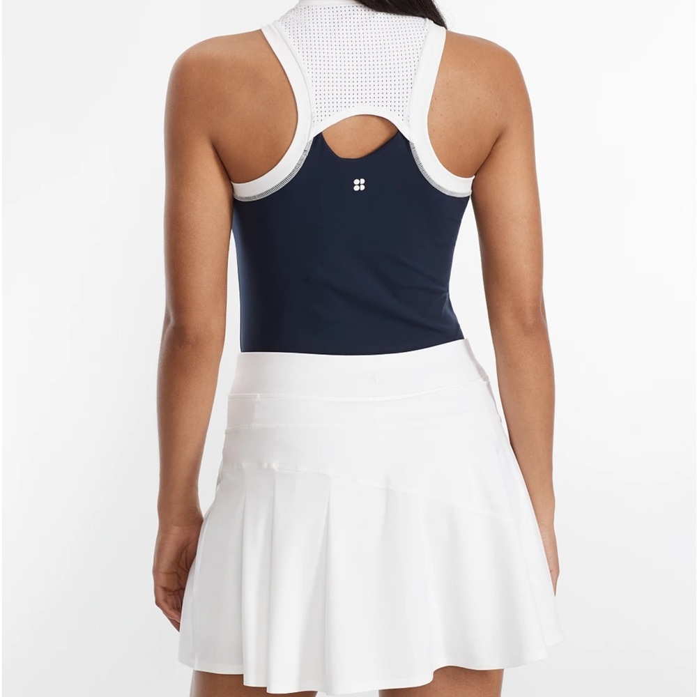 Sweaty Betty NWT White Size M Grand Slam Tennis Skort